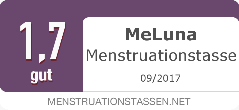 Testsiegel: MeLuna Menstruationstasse